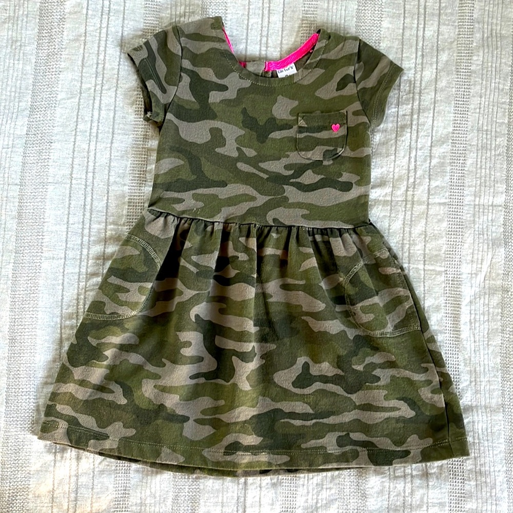 3T camo dress like new Carters brand